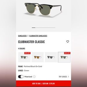 Clubmaster classic sunglasses